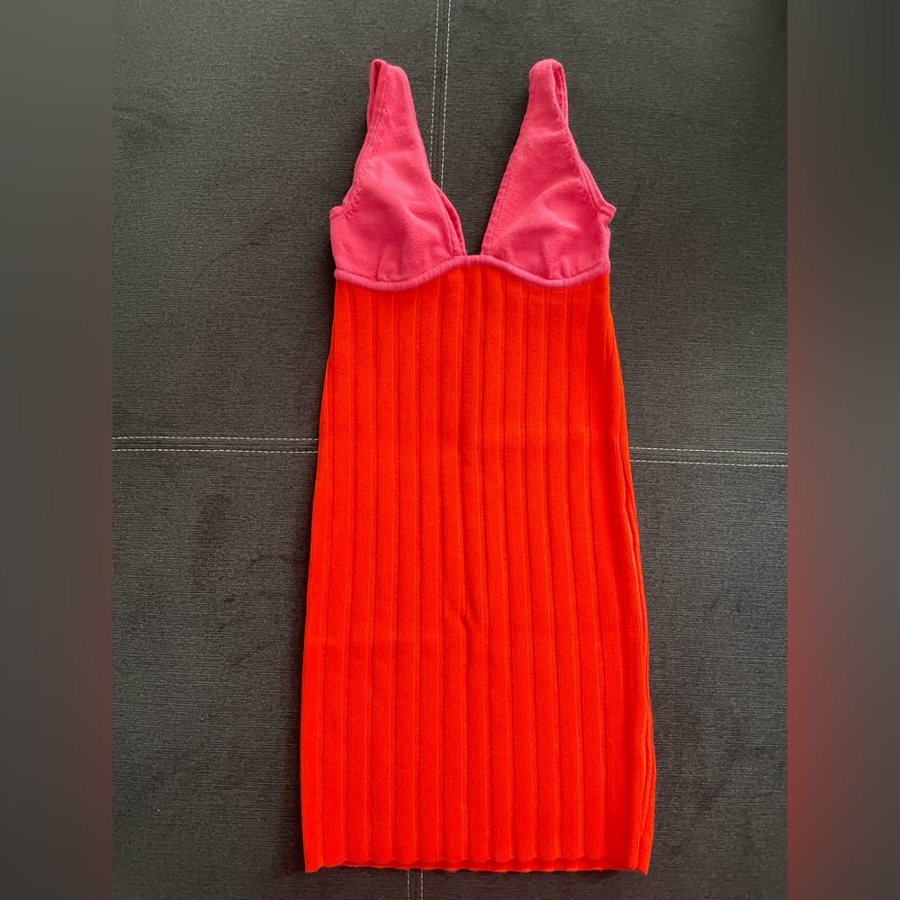 Jazlyn Deep V Neck Mini Dress